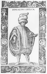 Mann mit Dogalina, 1590
